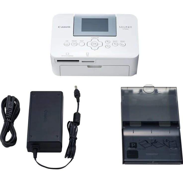 Canon SELPHY CP1000 WH Fotodrucker Thermosublimationsdruck (0011C012) – Bild 7