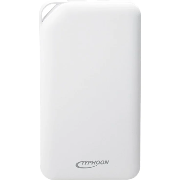 Typhoon TM034 - Mobile Powerbank (Zusatzakku) 8000 mAh, 1x USB, Weiß – Bild 2