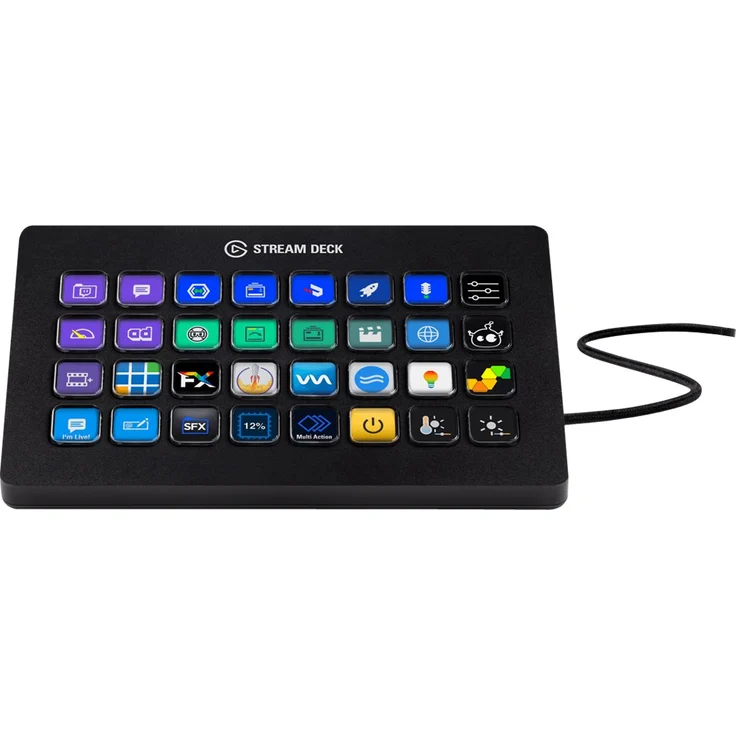Corsair Elgato Stream Deck XL, Fortschrittliche Stream-Steuerung, 32 frei Anpassbare LCD-Tasten, für Windows 10 und MacOS 10.13 oder Neuer – Bild 8