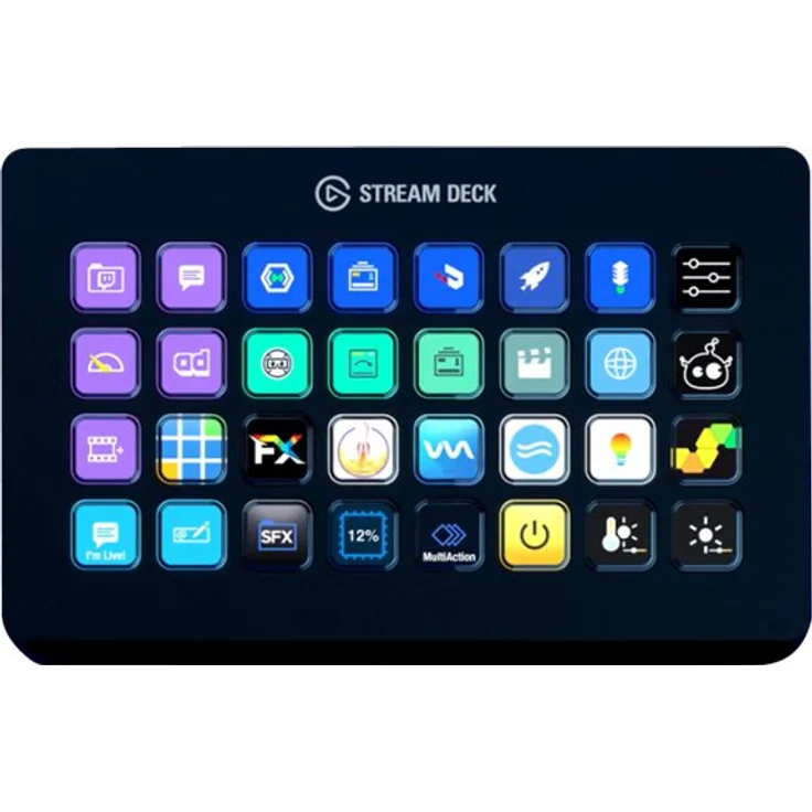 Corsair Elgato Stream Deck XL, Fortschrittliche Stream-Steuerung, 32 frei Anpassbare LCD-Tasten, für Windows 10 und MacOS 10.13 oder Neuer – Bild 4