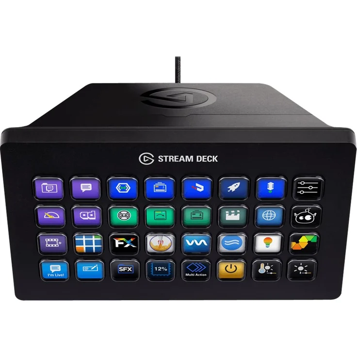 Corsair Elgato Stream Deck XL, Fortschrittliche Stream-Steuerung, 32 frei Anpassbare LCD-Tasten, für Windows 10 und MacOS 10.13 oder Neuer – Bild 3