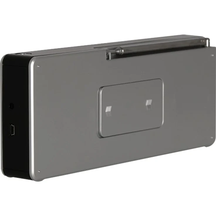 TechniSat Digitradio 1 S Mini Tragbares Radio, OLED-Display, schwarz, silber – Bild 6