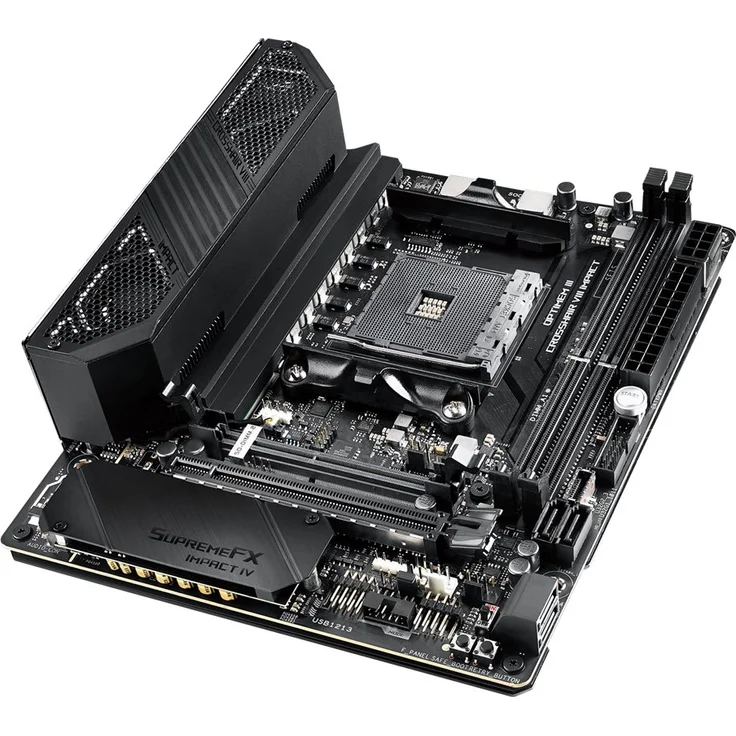 ASUS ROG Crosshair VIII Impact - mini DTX, AMD X570, Sockel AM4, Dual-channel DDR4 (90MB11Q0-M0EAY0) – Bild 6