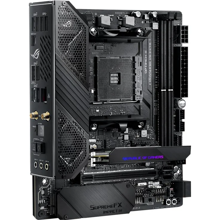 ASUS ROG Crosshair VIII Impact - mini DTX, AMD X570, Sockel AM4, Dual-channel DDR4 (90MB11Q0-M0EAY0) – Bild 7