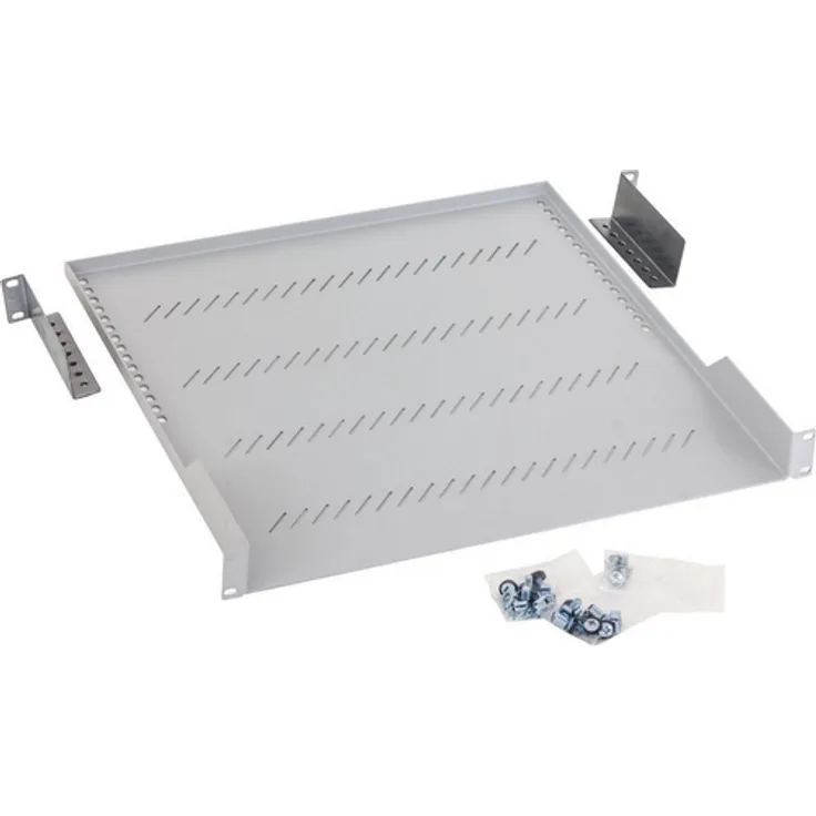 Triton Rack-Shelf with Perforation 1U 150 mm   Zubehör (schwarz, 15 kg, 150 mm, 1U)