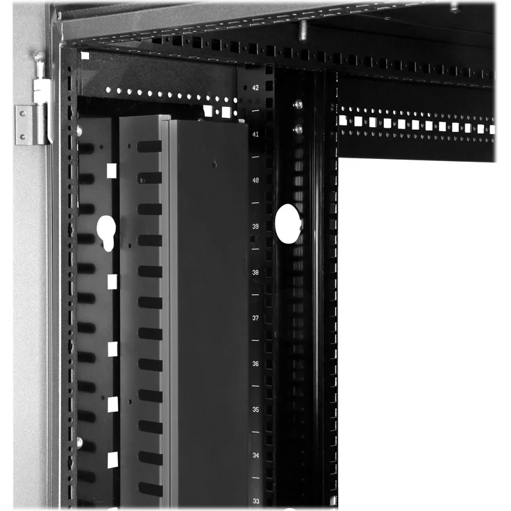 StarTech.com Vertikaler Kabelordner mit Finger Duct, 0U, 91cm, Rack Kabelmanager – Bild 4