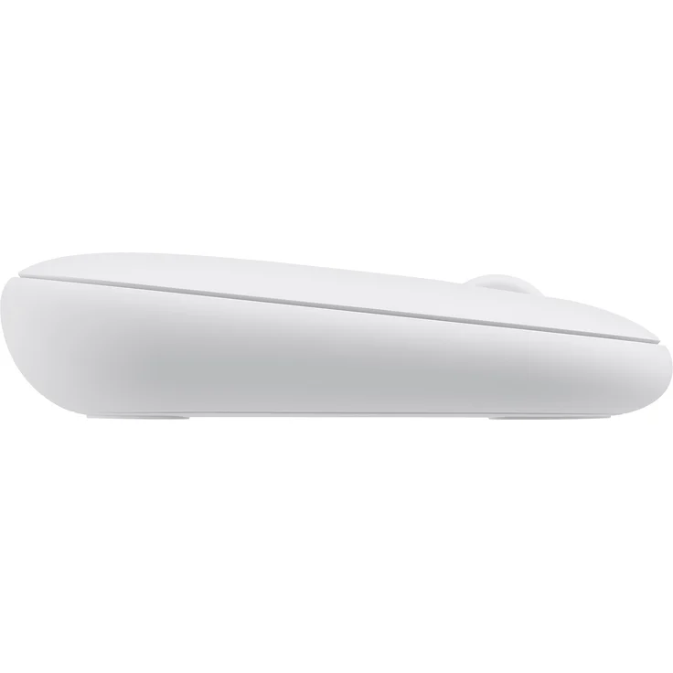 Logitech M350 Pebble Kabellose Maus, Bluetooth und 2.4 GHz Verbindung via Nano USB-Empfänger, 18-Monate Akkulaufzeit, 3 Tasten, Leises Klicken und Scrollen, PC-Mac-iPadOS - weiß – Bild 8