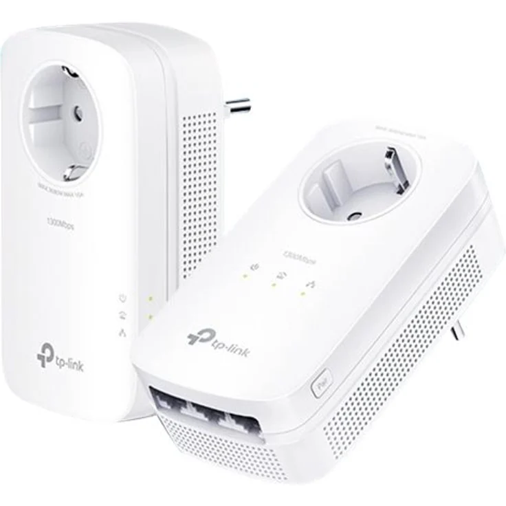 TP-Link Powerline AV1300 Passthrough, HomePlug AV2, RJ-45, 2er-Pack (TL-PA8033P-KIT) – Bild 3