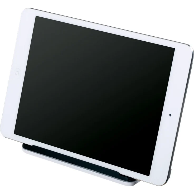 HAN Tablet Halterung smart-Line 92140-12 in Weiß – Tablet Halter in Weiß für das Büro mit Soft-Grip Aufstellfläche – Geeignet für alle gängigen Tablets – Bild 2