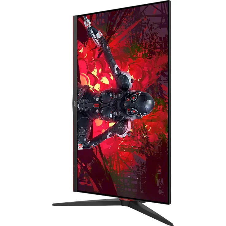 AOC Gaming Q27G2U 68,6 cm (27 Zoll) Monitor (QHD, HDMI, DisplayPort, Free-Sync, 1ms Reaktionszeit, 144 Hz, 2560x1440) schwarz-rot – Bild 9