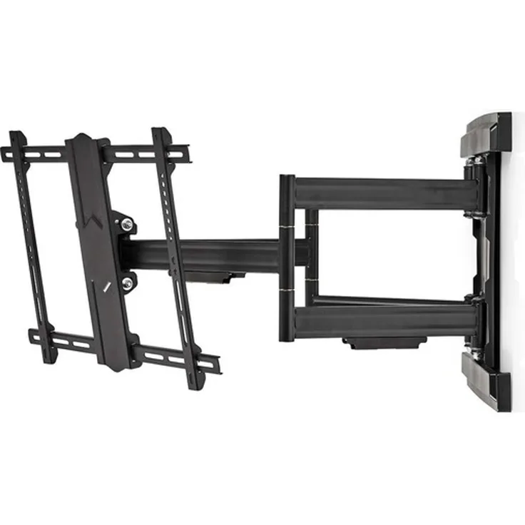 Nedis TVWM6551BK Vollbewegliche TV-Wandhalterung | 37 - 80'' | Max. 70 kg | 6 Drehpunkte