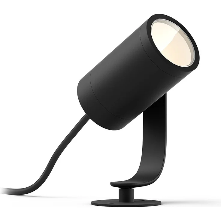 Philips Hue White and Color Ambiance LED Gartenstrahler Lily 1er Basis-Set, dimmbar, bis zu 16 Millionen Farben, steuerbar via App, kompatibel mit Amazon Alexa (Echo, Echo Dot) – Bild 3