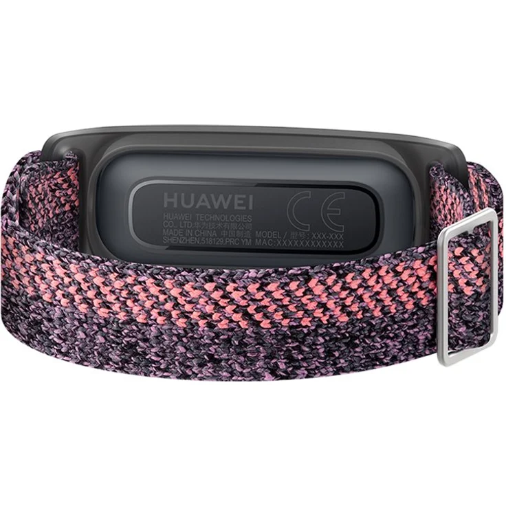 Huawei Band 4e Fitness-Tracker Unisex, 12,5mm, Textilarmband, Sakura Coral – Bild 4