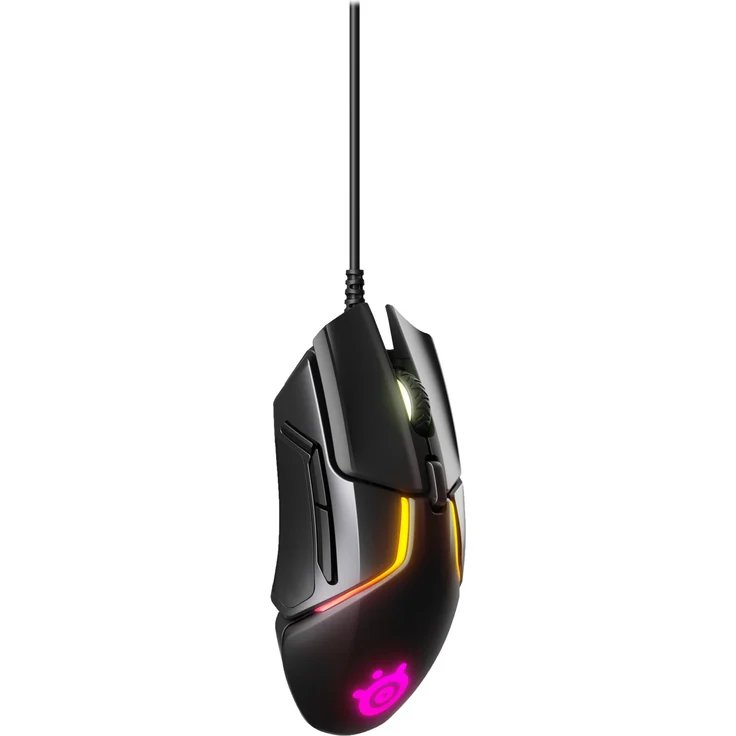 SteelSeries Rival 600 Gaming-Maus 12.000 CPI TrueMove3+ Dual Optical Sensor 0,05 Lift-off-Distanz Gewichtssystem RGB-Beleuchtung – Bild 4