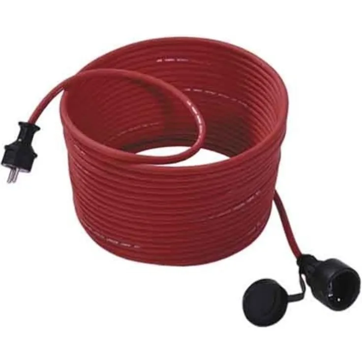 Bachmann 343.371 Schutzkontaktverlängerung HO7RN-F 3G1,50 Länge 50,0m rot