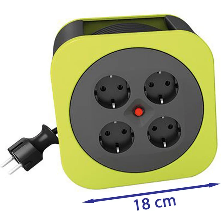 REV Kabelbox S S-Box grün 10m – Bild 5