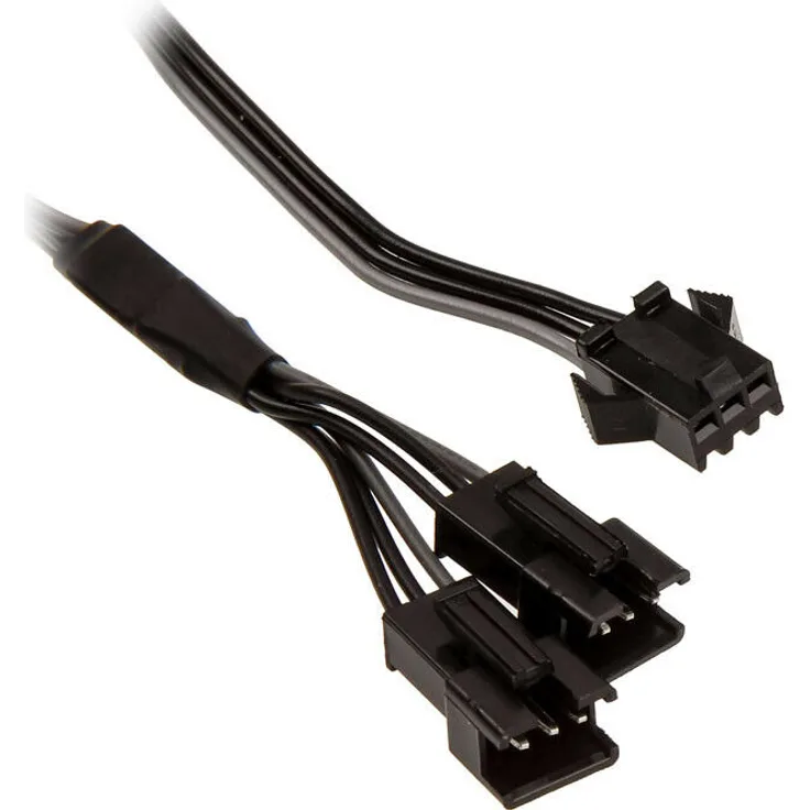 Phanteks PH-CB-DRGB3P Digitales RGB-LED-Y-Splitter-Verlängerungskabel, 3-polig.