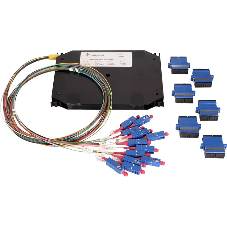 Telegärtner LWL Erweiterungs-Set TN-ES-6LCD-50-OM4 6xLCD 50/125 OM4 LWL-Pigtail 4018359474409