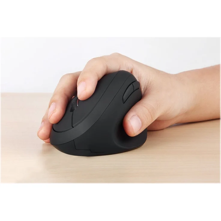 Perixx USB-Maus Optisch Perimice-719 Ergonomisch Schwarz (11522) – Bild 7