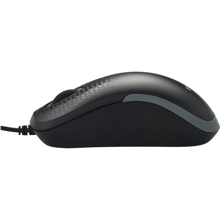 Verbatim lautlose optische Maus - Maus für PC und Mac, HD-Technologie mit 1000 dpi Auflösung, ergonomisch - schwarz – Bild 2