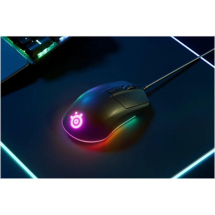 SteelSeries Rival 3 - Gaming Maus - 8.500 Cpi Truemove Core Optischer Sensor - 6 Programmierbare Tasten - Split-Trigger-Tasten [ – Bild 7
