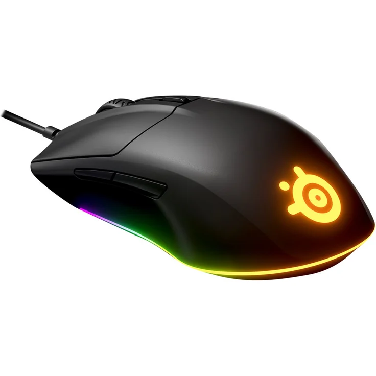 SteelSeries Rival 3 - Gaming Maus - 8.500 Cpi Truemove Core Optischer Sensor - 6 Programmierbare Tasten - Split-Trigger-Tasten [ – Bild 5