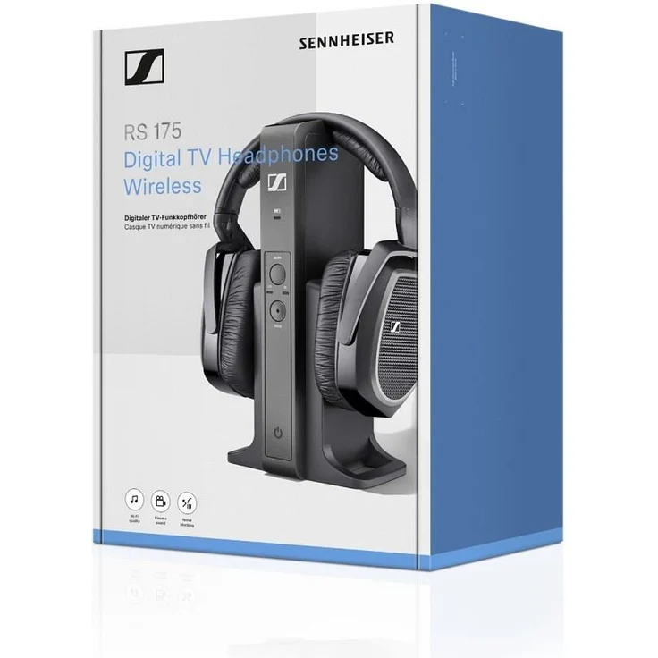 Sennheiser RS175-U Digitales Funkkopfhörersystem Over-Ear-Kopfhörer mit Bluetooth, schwarz – Bild 8