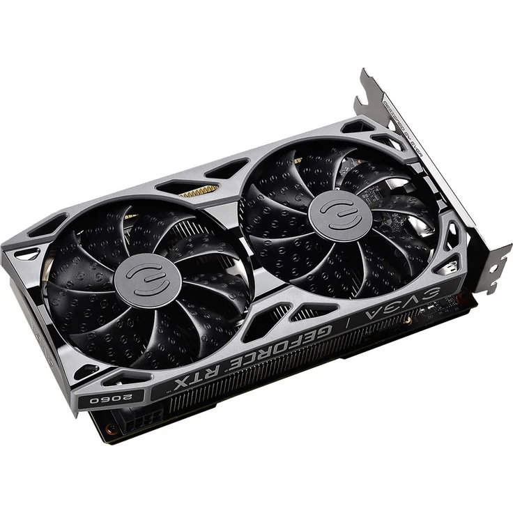 EVGA GeForce RTX 2060 KO Ultra Gaming, 06G-P4-2068-KR, 6 GB GDDR6, Dual Fans, Metal Backplate – Bild 3