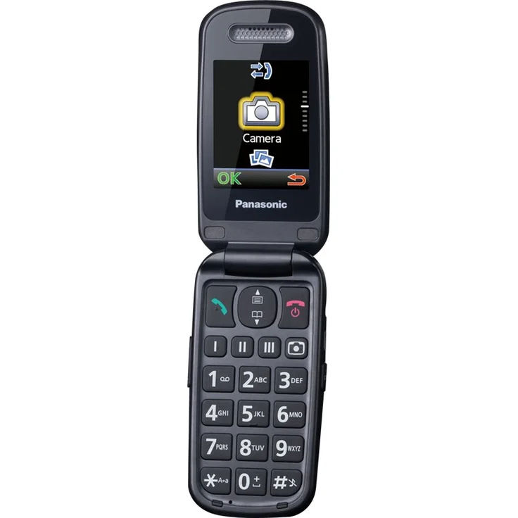 Panasonic KX-TU466 Seniorenhandy Black – Bild 2
