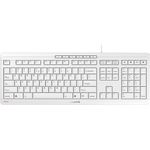CHERRY STREAM - Tastatur - USB - QWERTY - US mit Euro-Symbol - CHERRY SX - Grau-Weiß (JK-8500EU-0)