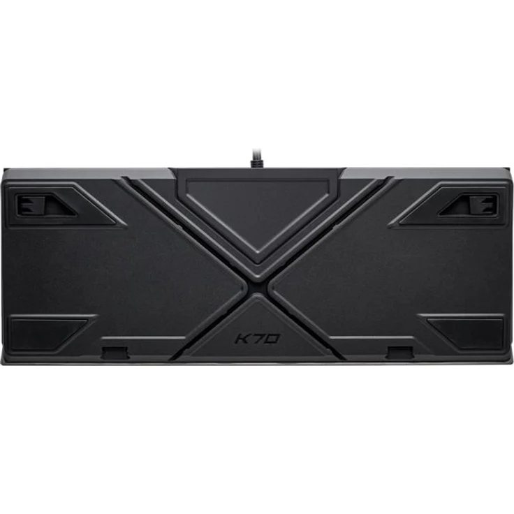 CORSAIR Gaming K70 RGB MK.2 LOW PROFILE RAPIDFIRE Mechanical - Tastatur - backlit - USB - USA QWERTY - CHERRY MX Low Profile RGB Speed - eloxiertes Aluminium (CH-9109018-NA) – Bild 4