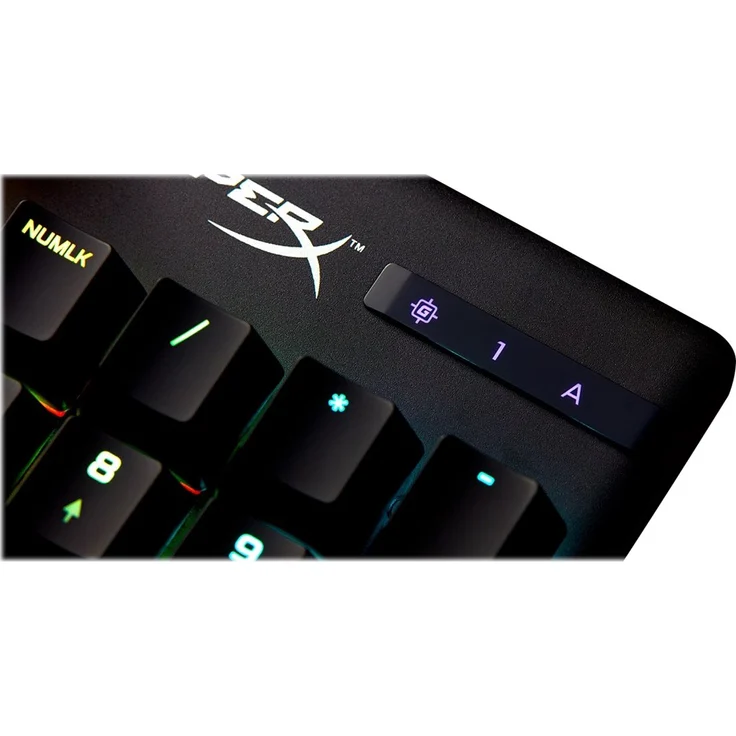 HyperX Alloy Origins - Tastatur - backlit - USB - Deutsch QWERTZ - HyperX Red (HX-KB6RDX-DE) – Bild 9