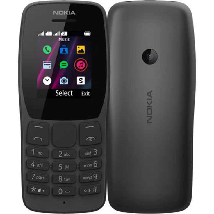 Nokia 110 Schwarz Dual SIM – Bild 6