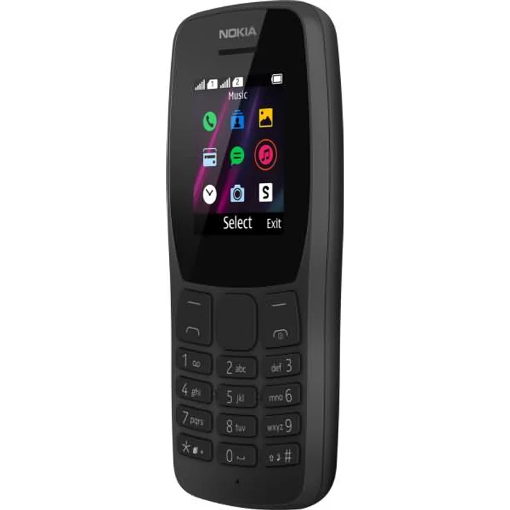 Nokia 110 Schwarz Dual SIM – Bild 5