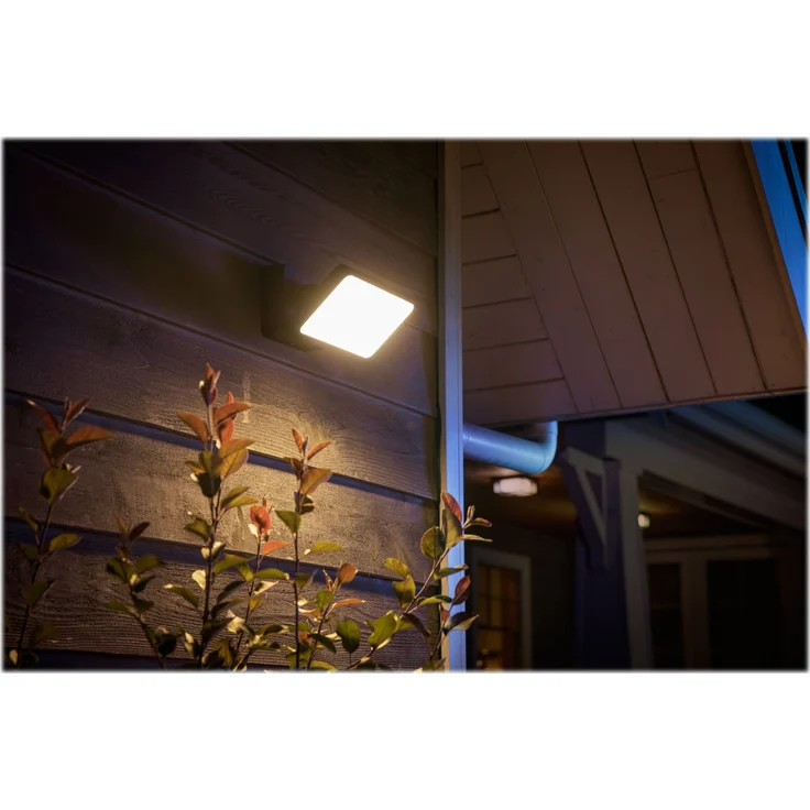 Philips Hue White and Color Ambiance LED Flutlicht Discover, für den Außenbereich, dimmbar, bis zu 16 Millionen Farben, steuerbar via App, kompatibel mit Amazon Alexa (Echo, Echo Dot) – Bild 3