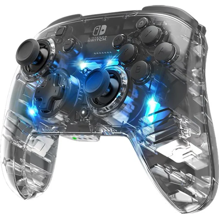 PDP Wireless Afterglow Deluxe Controller Transparent (500-137-EU) (Switch) – Bild 4