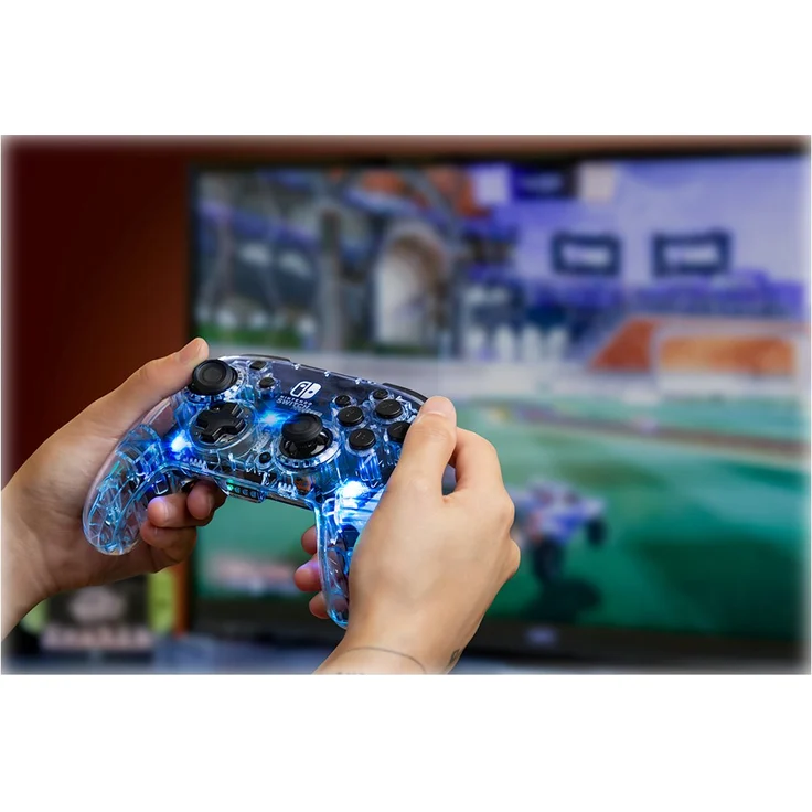 PDP Wireless Afterglow Deluxe Controller Transparent (500-137-EU) (Switch) – Bild 3