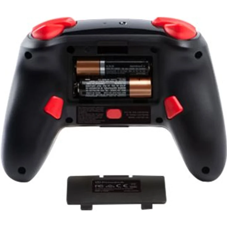PowerA Enhanced Wireless Controller - Mario Silhouette Rot, Schwarz (1508192-01) (Switch) – Bild 2