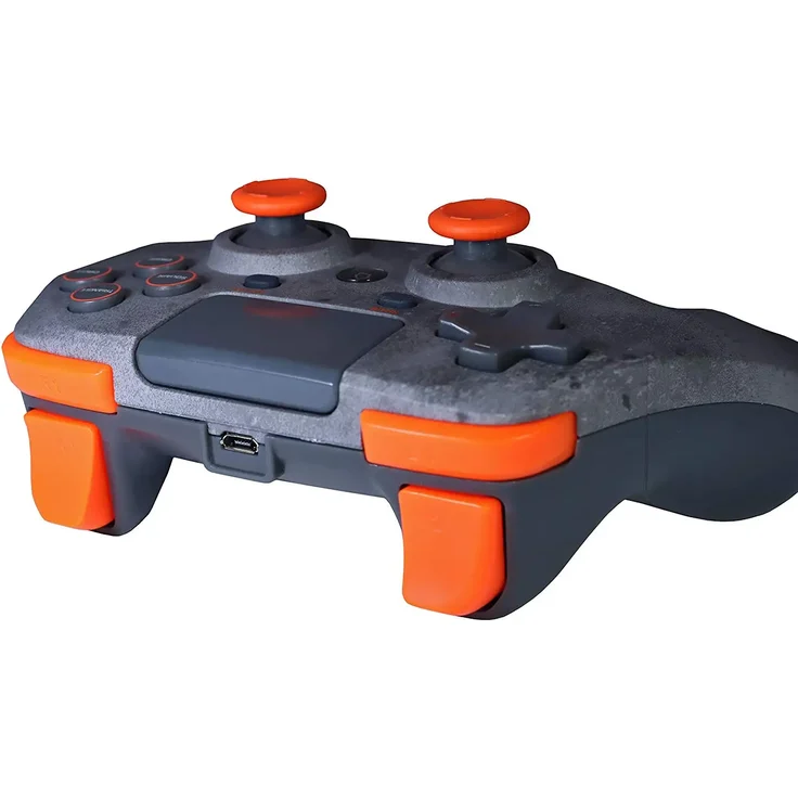 Snakebyte Game:Pad 4 S Wireless Rock Grau, Orange (SB914522) (PS4) – Bild 3