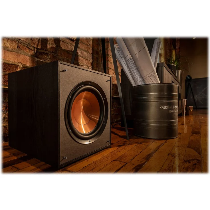 Klipsch R-100SW Subwoofer schwarz – Bild 3