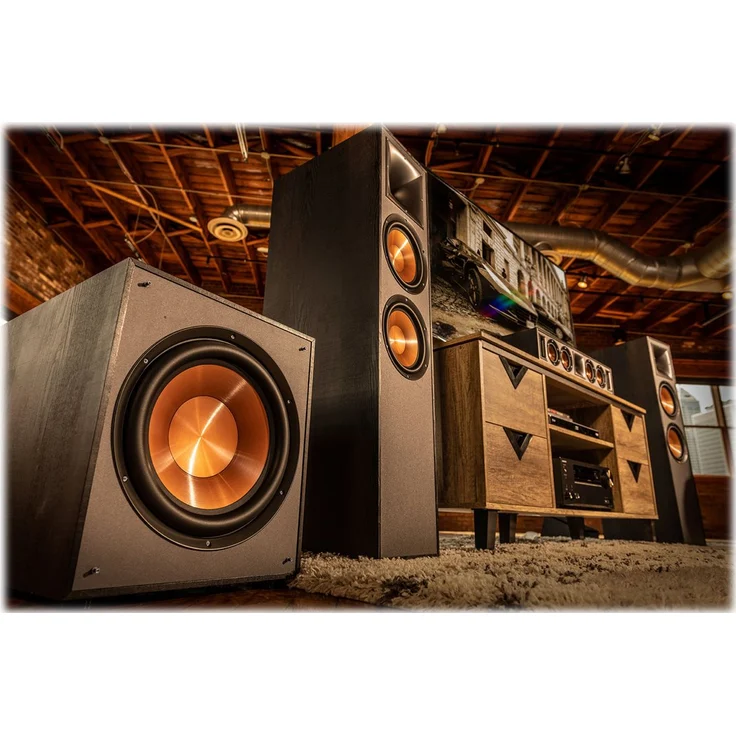 Klipsch R-100SW Subwoofer schwarz – Bild 5