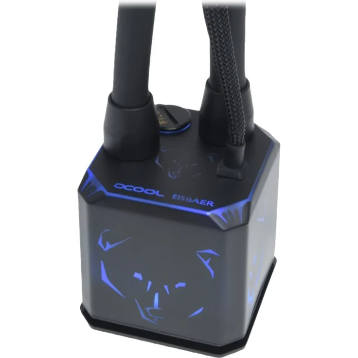 Alphacool Eisbaer Aurora 240 - Prozessor-Flüssigkeitskühlsystem - (für: LGA775, LGA1156, AM2, AM2+, AM3, LGA1155, AM3+, LGA2011, FM1, FM2, LGA1150, FM2+, LGA2011-3, LGA1151, AM4, LGA2066, TR4, sTR4) - Kupfer - 120 mm (11728) – Bild 2