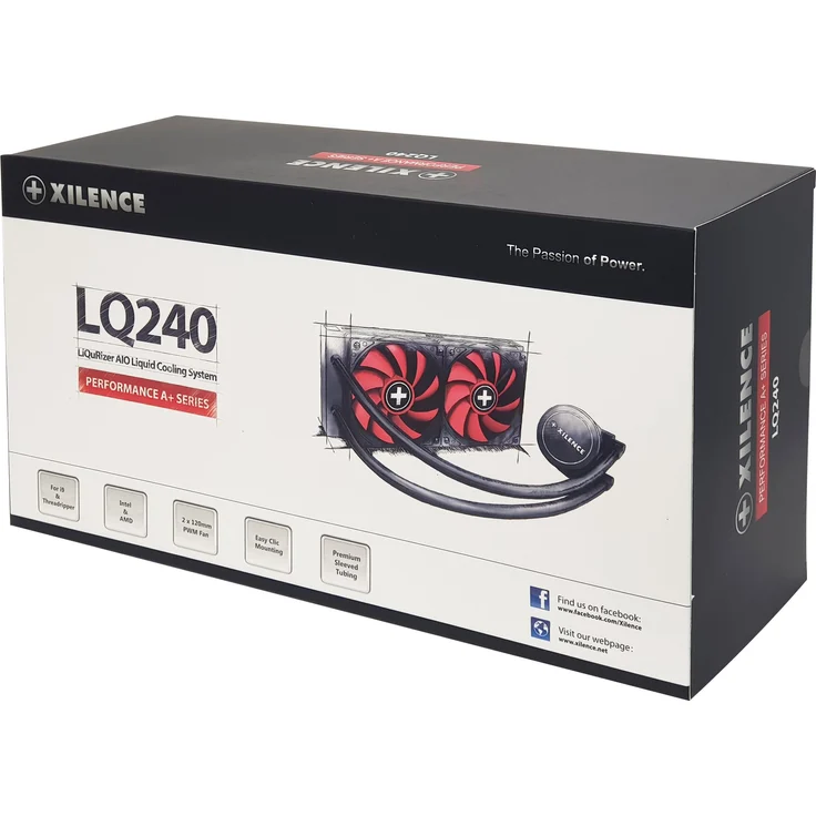 Xilence WAK LiQuRizer LQ240 Wasserkühlung (XC975) (LQ240) – Bild 4