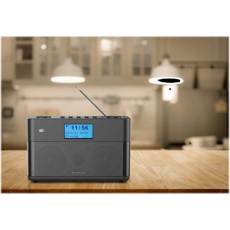 Kenwood CR-ST50DAB-B Digitalradio mit Bluetooth, LCD-Display, Wecker, schwarz – Bild 7