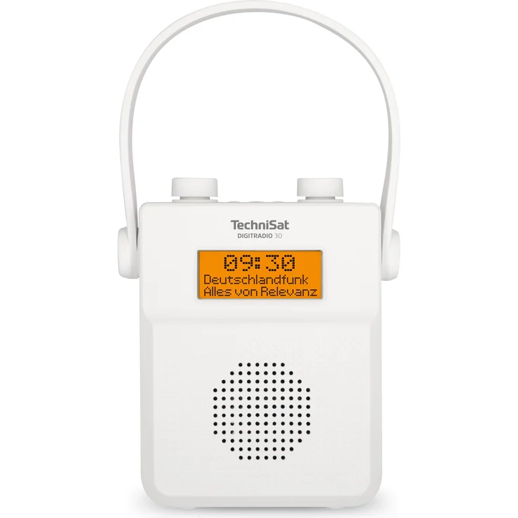 TechniSat DIGITRADIO 30 Digitalradio mit Bluetooth, LCD-Display, spritzwassergeschützt, Wecker, weiß – Bild 8