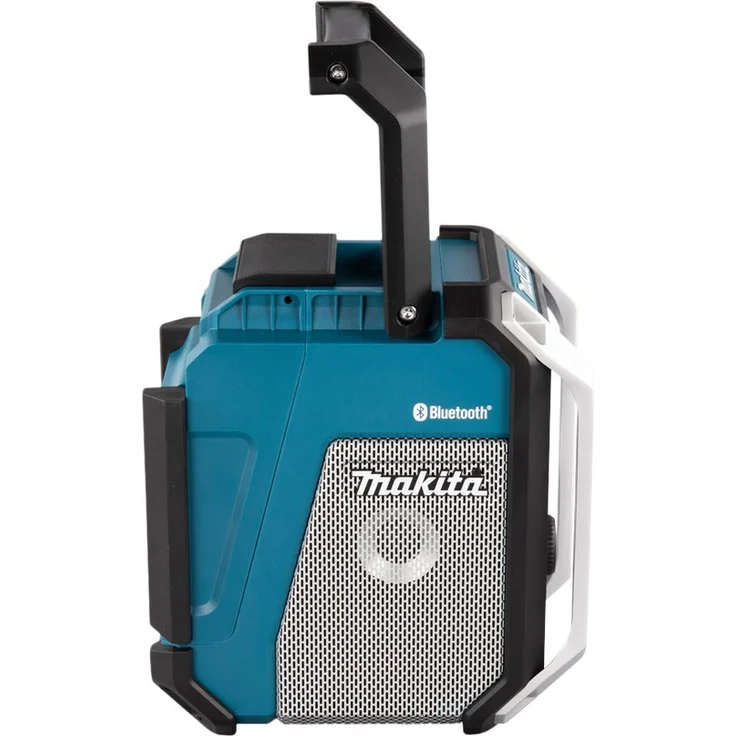Makita DMR114 12 bis 18 V Li-Ion Baustellenradio mit Bluetooth, LCD-Display, Wecker, geeignet für Outdoor, spritzwassergeschützt, blau – Bild 8