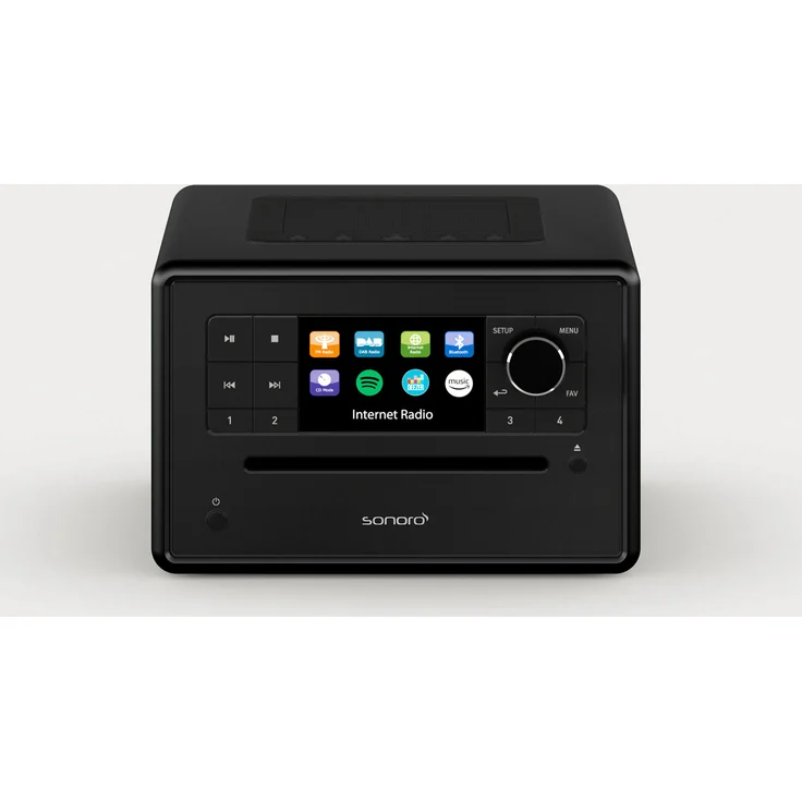 Sonoro Elite CD-Radio mit Bluetooth, WLAN, LCD-Display, schwarz - Preisvergleich – Bild 6