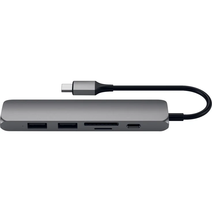 Satechi Type-C USB Passthrough HDMI Hub V2 Space Grau – Bild 7