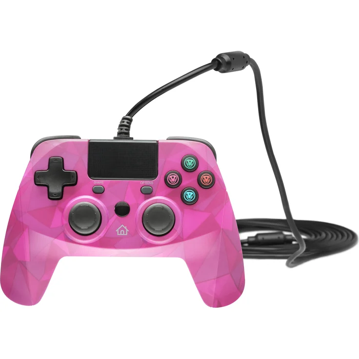 Snakebyte Game:Pad 4 S Bubblegum Camo Pink, Schwarz (SB913471) (PS4) – Bild 2