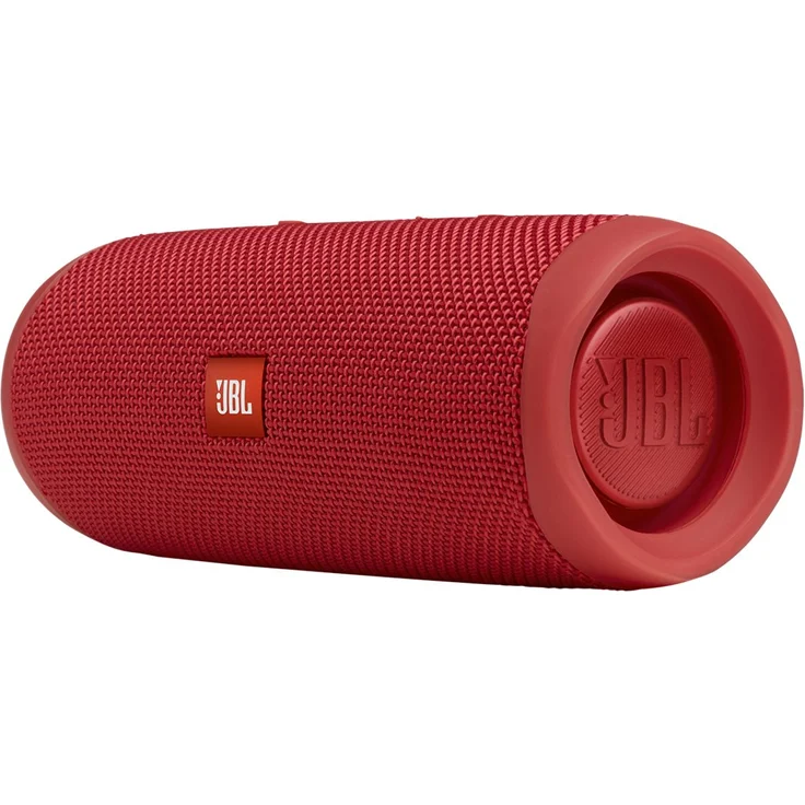 JBL Flip 5 Bluetooth Box (Wasserdichter, portabler Lautsprecher mit umwerfendem Sound, bis zu 12 Stunden kabellos Musik abspielen) rot – Bild 3